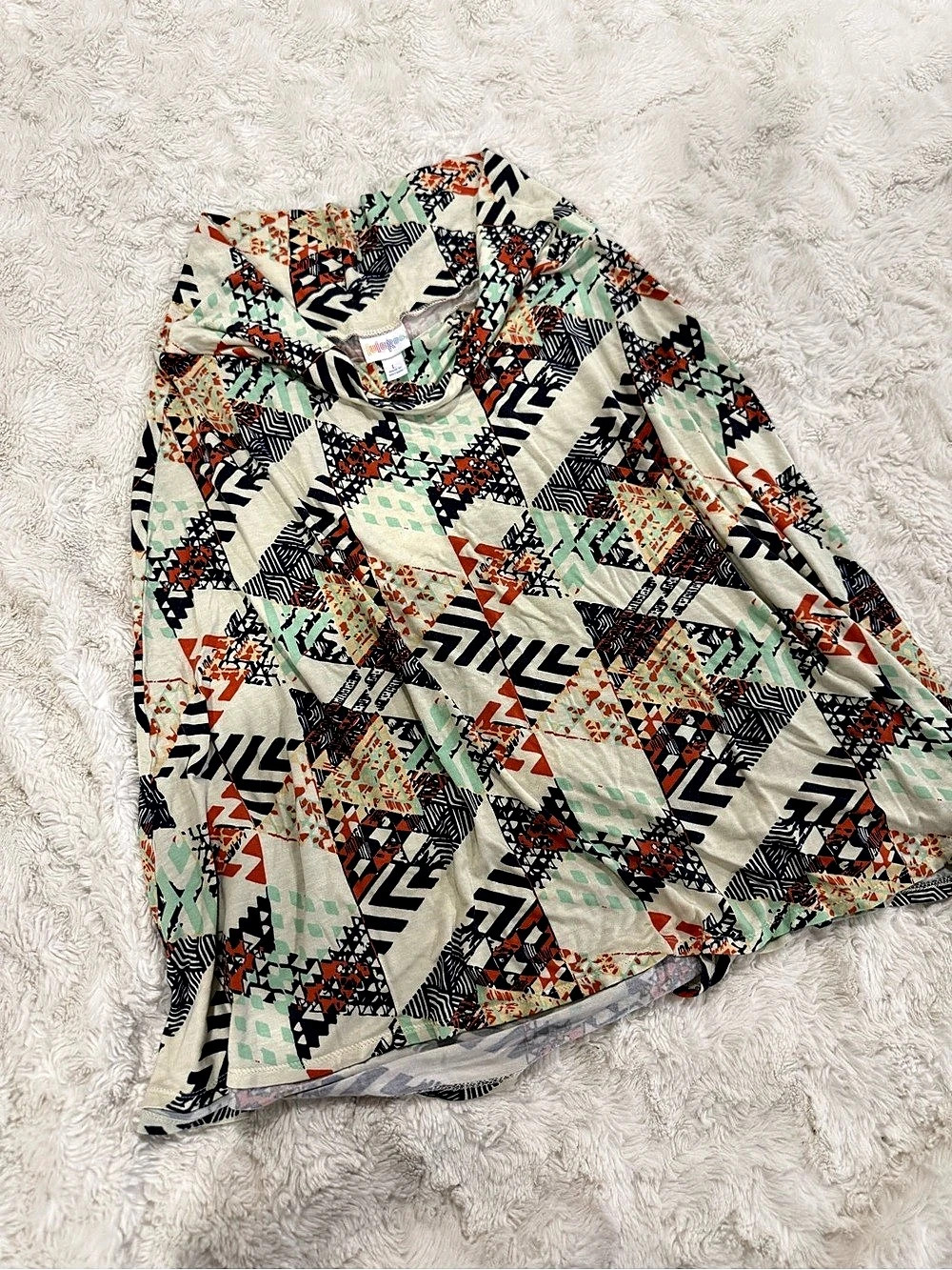 Lularoe Geometric Maxi skirt Size Large